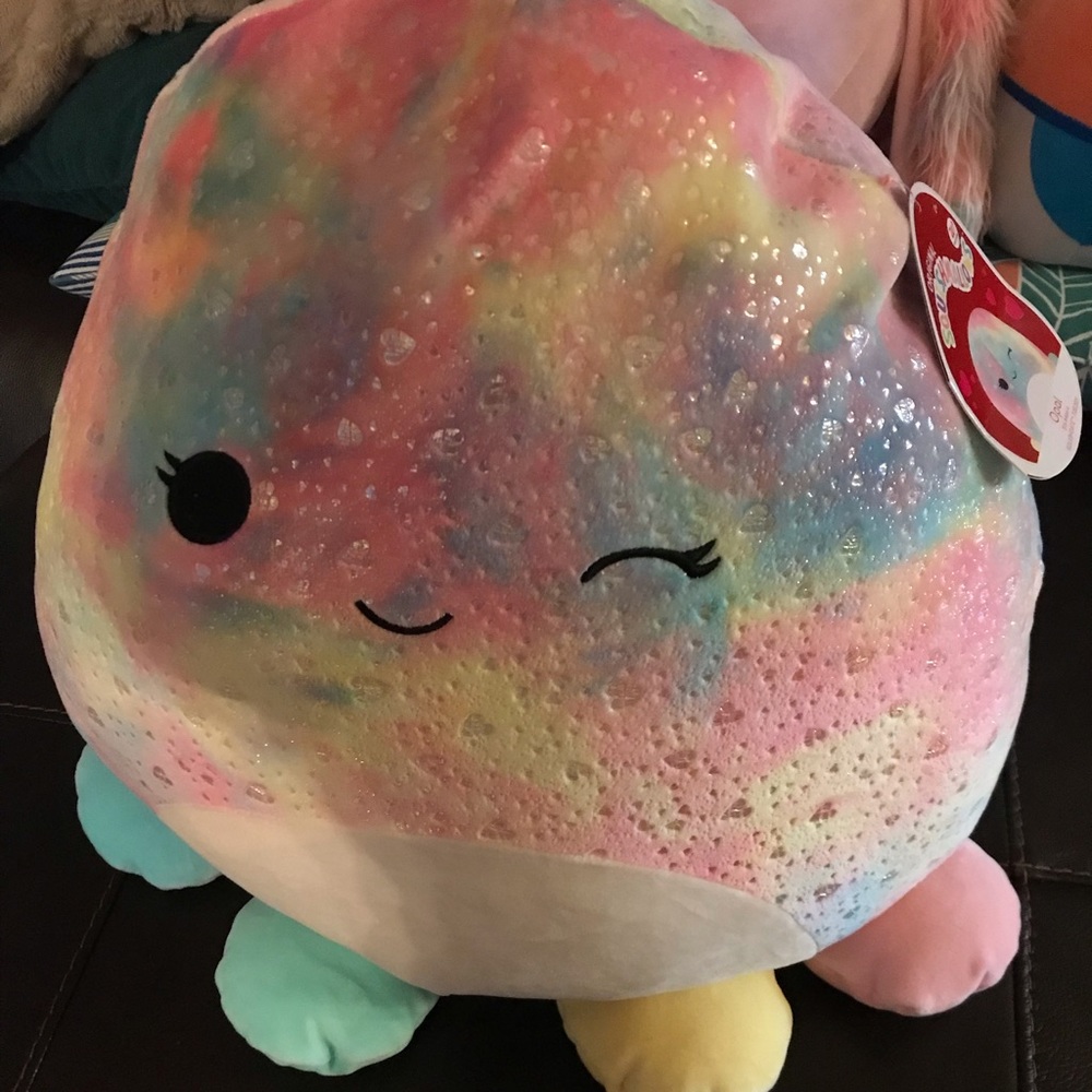 Sparkly tie dye octopus